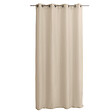 C MA DECO - Voilage tissage texturé Elena - 8 œillets - Beige - 140x240cm - vignette