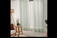 C MA DECO - Voilage uni ajouré avec 8 œillets - Vert céladon - H.240xL.140cm - vignette