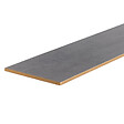 FORESTEA - Lot de 3 contremarches rénovation d'escalier stratifié dark grey 1300 x 200 x 8 mm - PEFC 70% - vignette