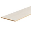 FORESTEA - Lot de 3 contremarches rénovation d'escalier stratifié blanc 1300 x 200 x 8 mm - PEFC 70% - vignette