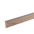 FORESTEA - Profilé de transition rénovation d'escalier stratifié louisiana 1300 x 56 x 12 mm - PEFC 70% - vignette