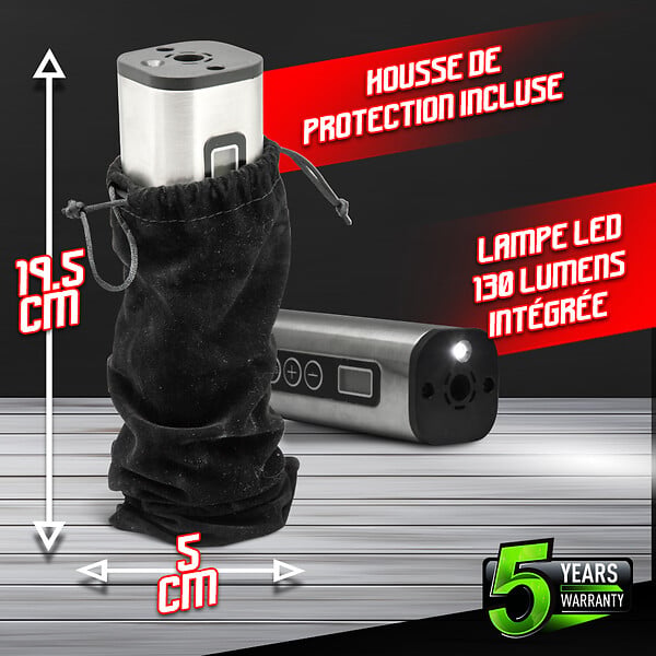CONSTRUCTOR - Compresseur rechargeable 12V + accessoires - Const - large