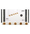 5 FIVE SIMPLY SMART - Patère de porte en Métal Blanc 5 Têtes en Bambou L 33 cm - vignette