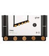 5 FIVE SIMPLY SMART - Patère de porte en Métal Noir 5 Têtes en Bambou L 33 cm - vignette