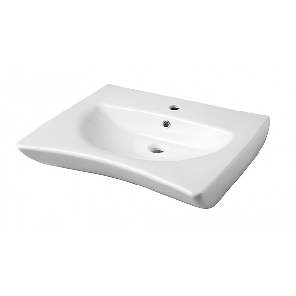 PLANETE BAIN - Lavabo ergonomique PMR 66 cm - large