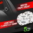CONSTRUCTOR - Rainureuse 1700W - 2 disques diamant de 150mm -  Constructor - vignette