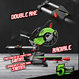 CONSTRUCTOR - Scie onglets radiale 1800w-210mmavec laser et double inclinaison - vignette