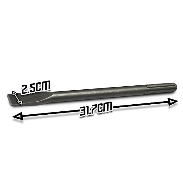 CONSTRUCTOR - Burin plat pour marteau piqueur - large