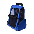 PAWHUT - 2 en 1 trolley chariot sac à dos sac de transport à roulettes pour chien chat - vignette