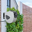HOMCOM - Enrouleur de tuyau à air comprimé - tuyau : 15 m + 1,4 m - Ø intérieur 3/8" (9,5 mm), 1/4" (6,35 mm) BSPT - dévidoir automatique pour tuyau d'air rétractable gris - vignette