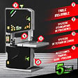 CONSTRUCTOR - Scie à  ruban 250W avec guide latéral - Constructor - vignette