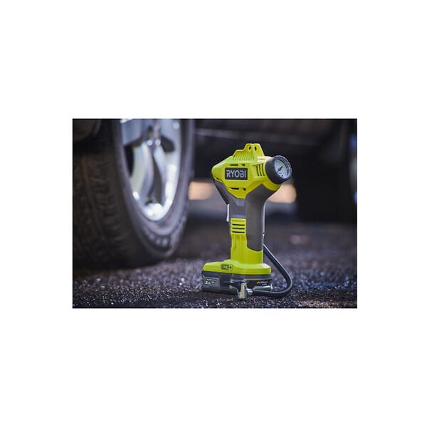 RYOBI - Pack compresseur RYOBI 18V One Plus R18PI-0 - 1 batterie 2.5Ah LithiumPlus - chargeur rapide 2.0Ah RC18120-125 - large