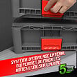 CONSTRUCTOR - Boîte à outils empilable en plastique 46.4x33.5x21.2cm - Constructor - vignette