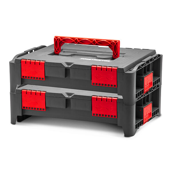 CONSTRUCTOR - Lot de 2 coffrets empilables BEPS1 - Constructor - large