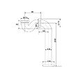 ROGIER & MOTHES - Siphon vertical pour baignoires anciennes CRAWLEY - vignette