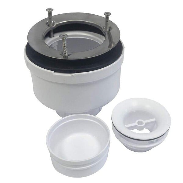 SANYCCES - Bonde verticale Sanycces Ø90 mm pour receveur de douche - large
