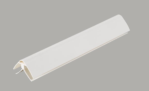DUMAPLAST - Angle universel blanc crème 2.6m - large