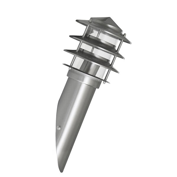 I-WATTS OUTDOOR LIGHTING - Applique flambeau Inox 60W - E27 - large