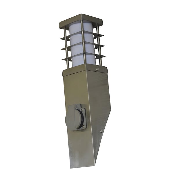I-WATTS OUTDOOR LIGHTING - Applique Flambeau 11W E27 Inox - large