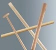 LEBORGNE - Manche De Rechange Bois Douille à Vis 130 Cm - vignette