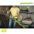GREENWORKS TOOL - Taille-haies télescopique 51 cm GREENWORKS 24V - 1 batterie 2.0 Ah - 1 chargeur - G24PH51K2 - vignette
