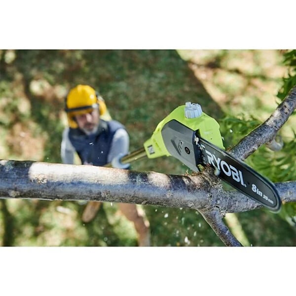 RYOBI - Pack RYOBI taille haie 18V One+ lithium OHT1845 - élagueur à  chaîne sur perche 18V One+ OPP1820 - sans batterie ni chargeur - large