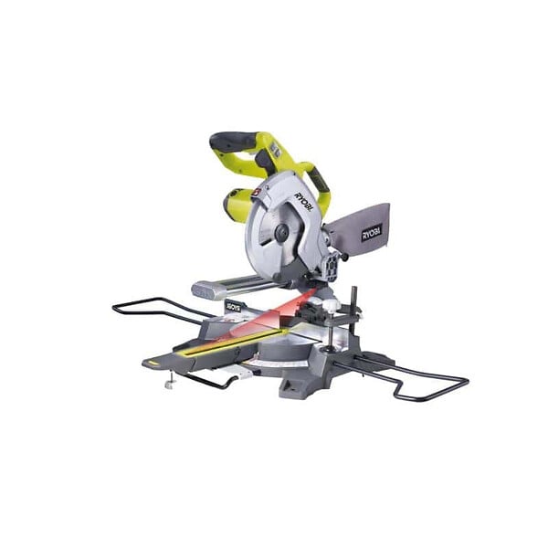 RYOBI - Pack RYOBI Scie à  coupe d'onglets radiale électrique - 1500W - 216mm - EMS216L - Support universel RLS02 - large