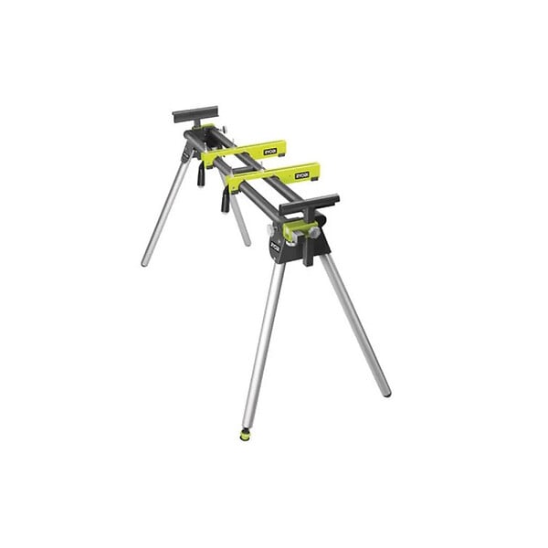 RYOBI - Pack RYOBI Scie à  onglet radiale électrique - 2000W - 254mm - EMS254L - Support universel RLS02 - large