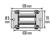 RIBIMEX - Guide câble treuil à rouleaux treuils standards - vignette