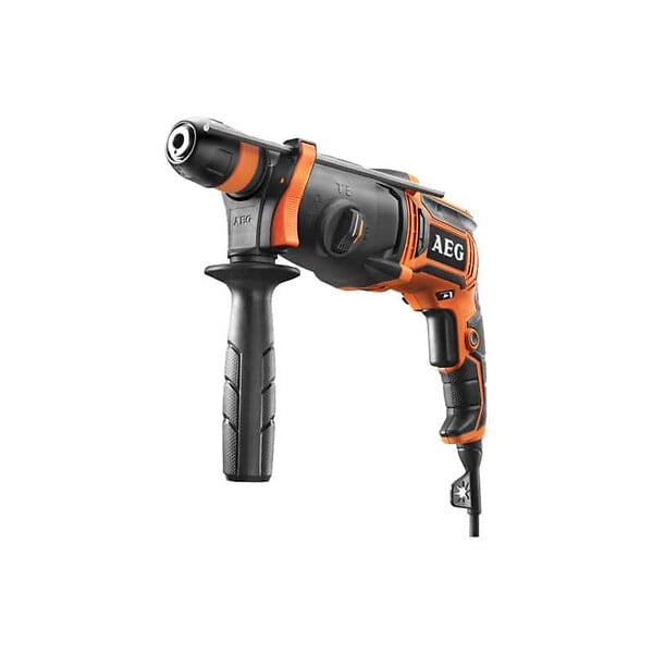 AEG - Pack AEG Perforateur burineur électrique SDSPLUS 800W 2.4 Joules - Perceuse-visseuse 12V Prolithium-ion - large
