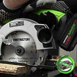 CONSTRUCTOR - Scie circulaire sans fil max 20V sans batterie - Lame 150mm 18 dents - vignette