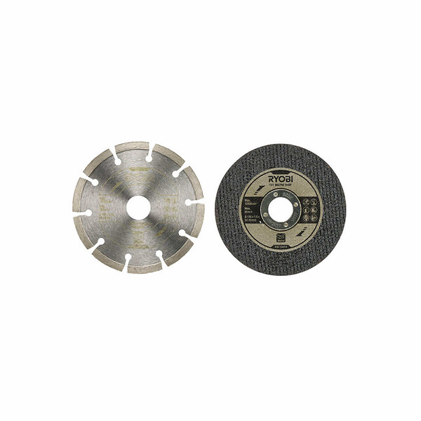 RYOBI - Kit 6 disques pour meuleuse RYOBI diamètre 125mm RAK6AGD125 - large