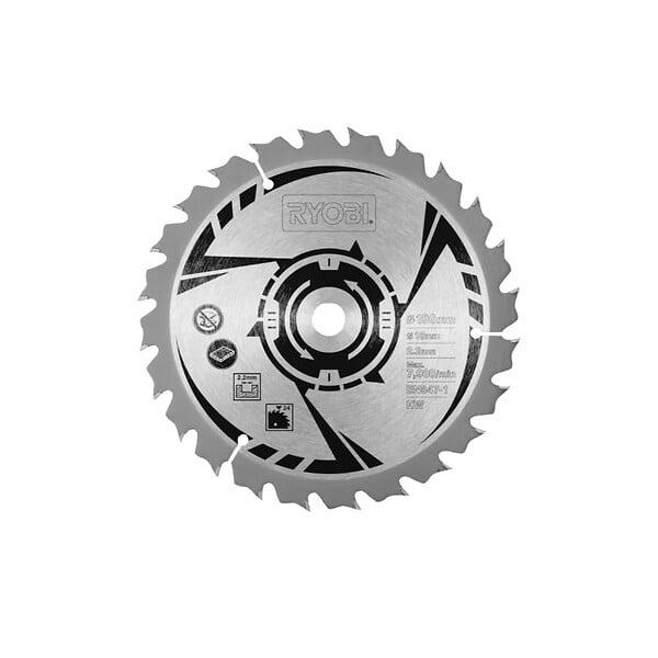 RYOBI - Lame pour scie circulaire RYOBI 190mm 24 dents CSB190A1 - large
