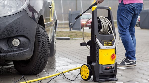 STANLEY - Stanley Fatmax- Nettoyeur Haute Pression 145 Bar Max. 2100w 450l/h - Sxfpw21me - large