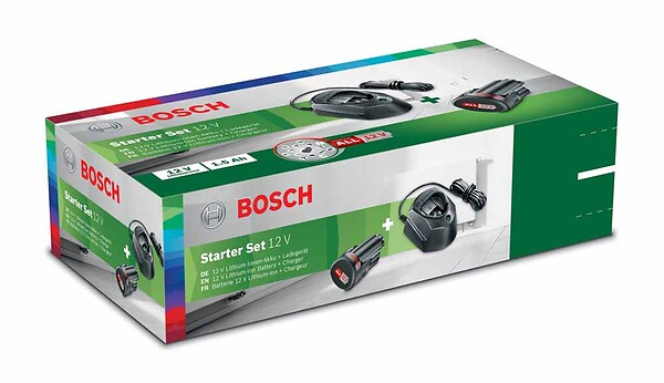 BOSCH - Starter Set batterie + chargeur - 12V + 1.5Ah - large