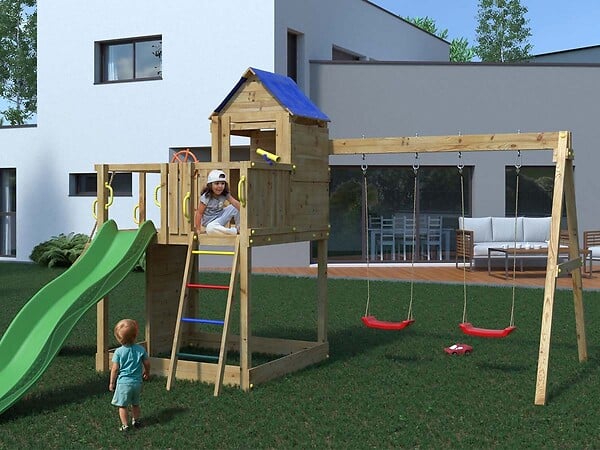 FUNGOO - Aire de jeux TreeHouse - Fungoo - large