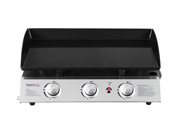 JARDIDECO - Plancha gaz Prato 3 brûleurs - Jardideco - large