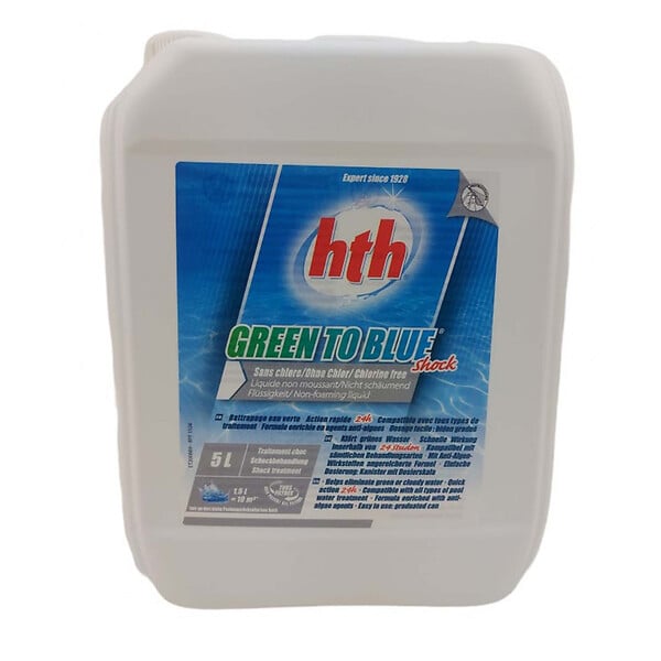 HTH - Oxygène actif choc Green to Blue Shock 5 L - HTH - large