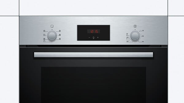BOSCH - Four Intégrable 66l 60cm Ecoclean Inox - HBF133BR0 - large