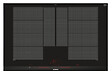 SIEMENS - table de cuisson à induction 80cm 4 feux 7400w flexinduction noir - ex875lyv1e - vignette