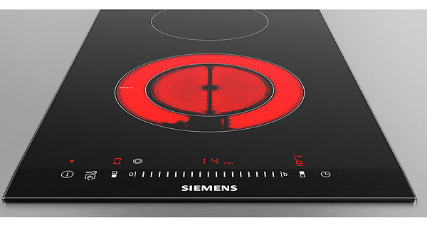 SIEMENS - domino vitrocéramique 30cm 3500w - et375ffp1e - large