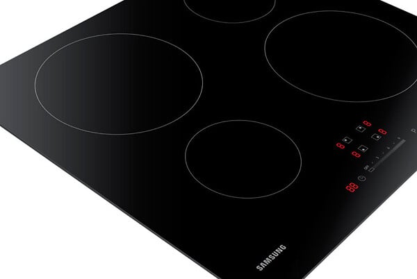 SAMSUNG - table de cuisson à induction 7.2kw 4 foyers noir - nz64m3707ak - large