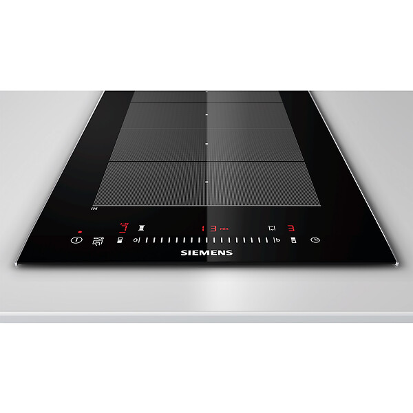 SIEMENS - table induction domino 30cm 2 foyers - ex375fxb1e - large