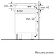 BOSCH - table de cuisson à induction 60cm 3 feux 4600w - puc611aa5e - vignette