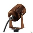SLV - Projecteur extérieur, rouille, SLV LED SPIKE avec LED intégrée, 6W, 3000K, IP55 - vignette