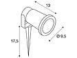 SLV - Projecteur extérieur rond vert BIG NAUTILUS - vignette