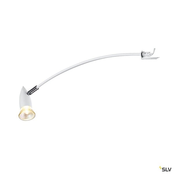 SLV - Spot sur tige intérieur blanc SLV DISPLAY ADL 50, GU10/QPAR51, 50W max - large