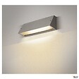 SLV - Applique extérieure SLV PEMA® WL, gris, avec LED intégrée, 16W, 3000K/4000K, IP65 - vignette