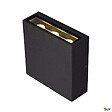 SLV - Applique extérieure SLV BIG QUAD UP/DOWN, anthracite avec LED intégrée, 8,2W, 3000K, IP54 - vignette