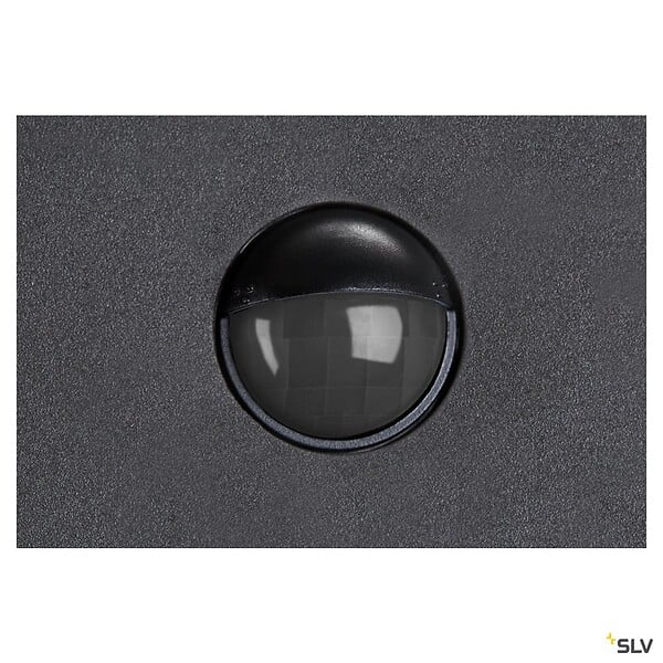 SLV - Applique extérieure SLV FLATT SENSOR, anthracite, LED, 16W, détecteur de mouvements - large